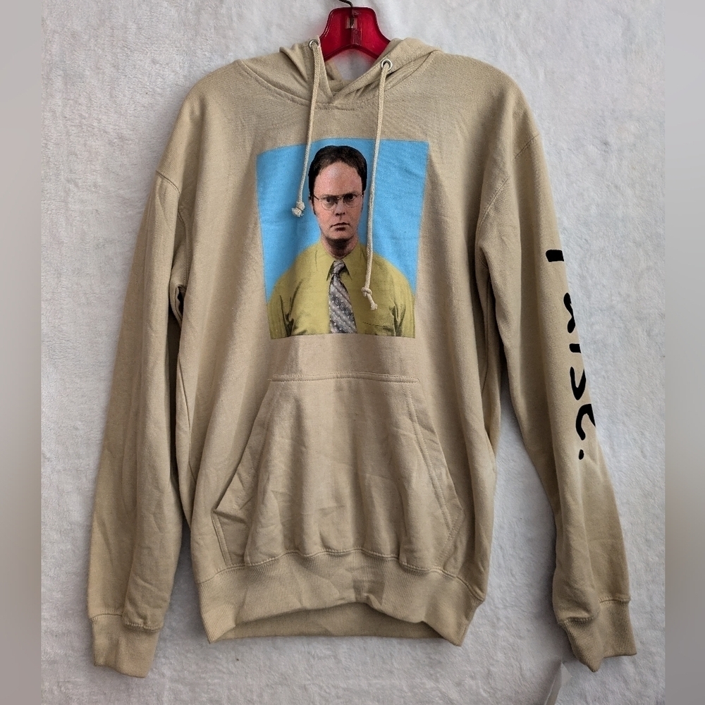 The office false ripple junction hoodie size small nwt